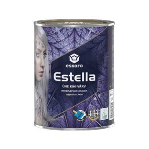  Глубокоматовая высокоукрывистая краска для стен и потолков "Eskaro Estella" 2,7л